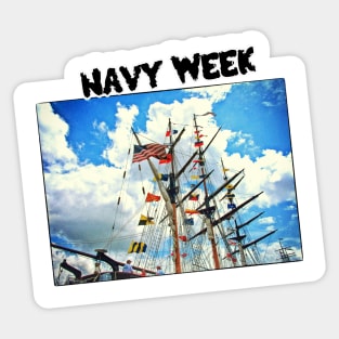 Navy Week Sticker